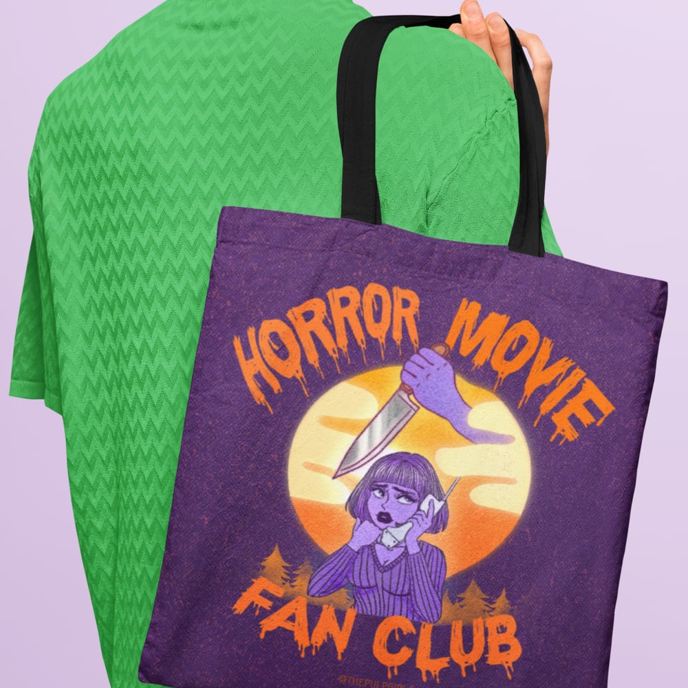 Image of HORROR MOVIE FAN CLUB TOTE