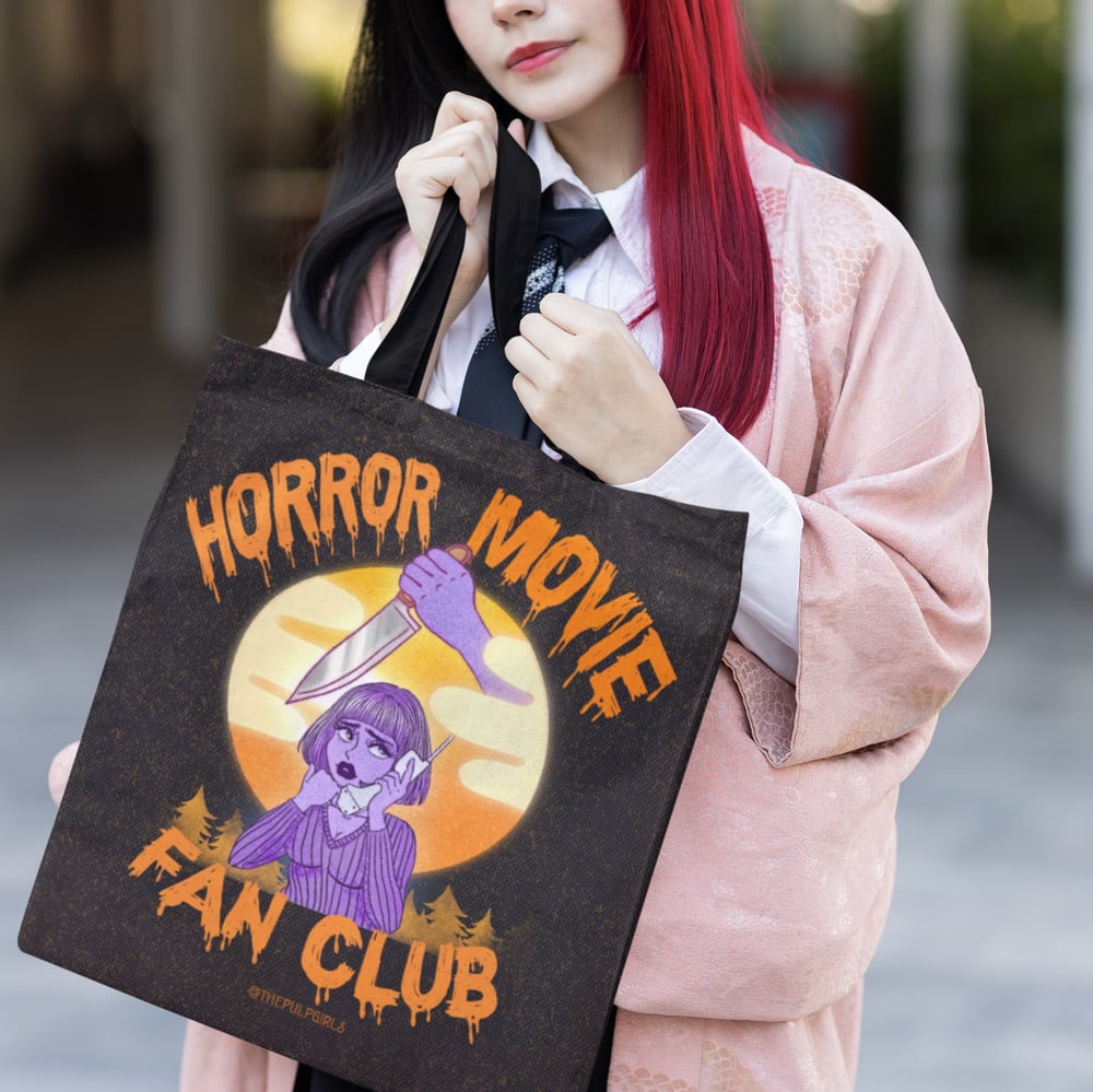 Image of HORROR MOVIE FAN CLUB TOTE