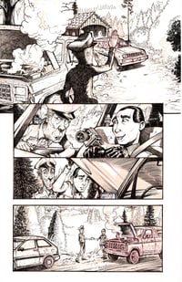 Image of MOUNTAINHEAD Iss. 3  Page 1 Original Artwork