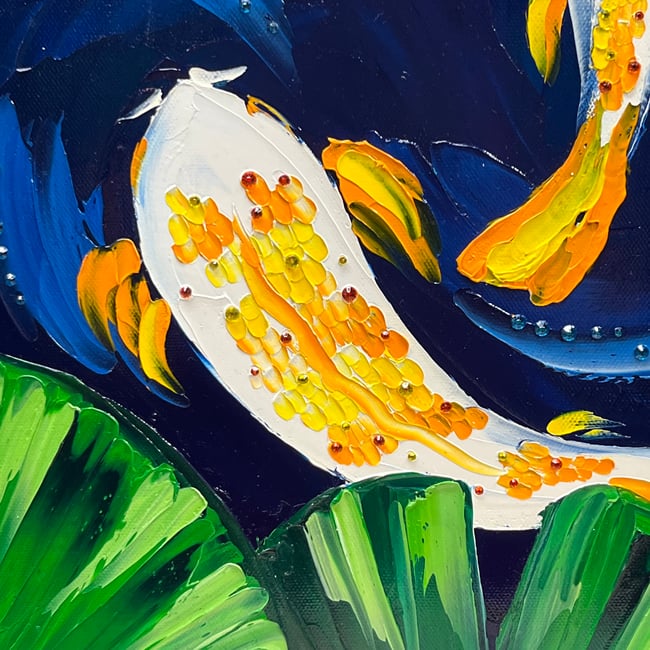 “Gala Amidst the Lily Pads” - 16”x20” oil on canvas ready to ship TODAY!