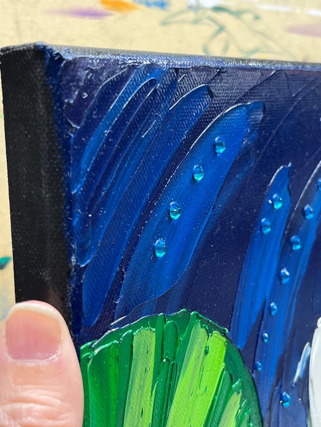 “Gala Amidst the Lily Pads” - 16”x20” oil on canvas ready to ship TODAY!