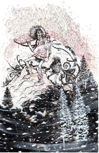 Image of MOUNTAINHEAD Iss. 4  Page 2  Splash Original Artwork