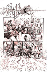 Image of MOUNTAINHEAD Iss. 4  Page 10 Original Artwork