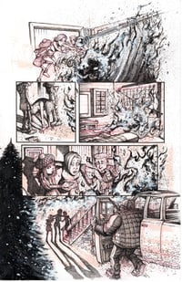 Image of MOUNTAINHEAD Iss. 4  Page 17 Original Artwork