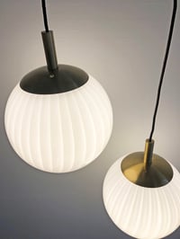 Image 4 of //VENDIDAS//  PAREJA DE GLOBOS DE MURANO, AÑOS 70