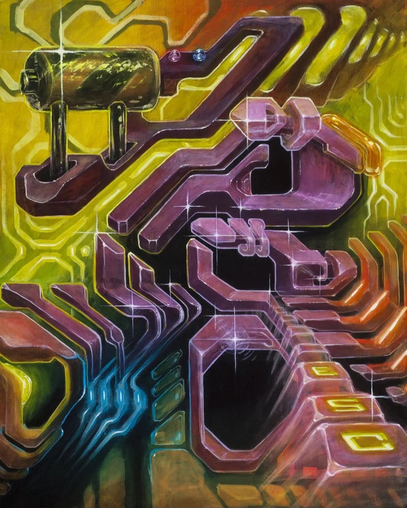 Image of Voltage (Original Painting)