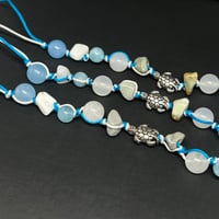 Image 2 of Adjustable Blue Turtle Bracelet