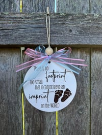 Footprint Ornament