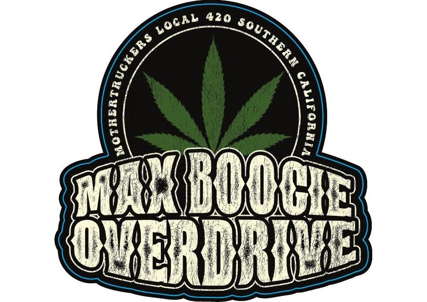 Image of Max Boogie Overdrive Stickers (4X4)