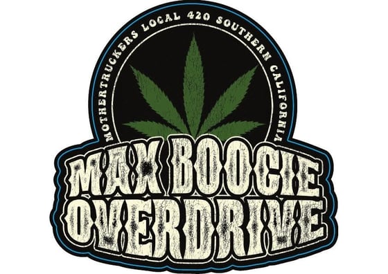 Image of Max Boogie Overdrive Stickers (4X4)