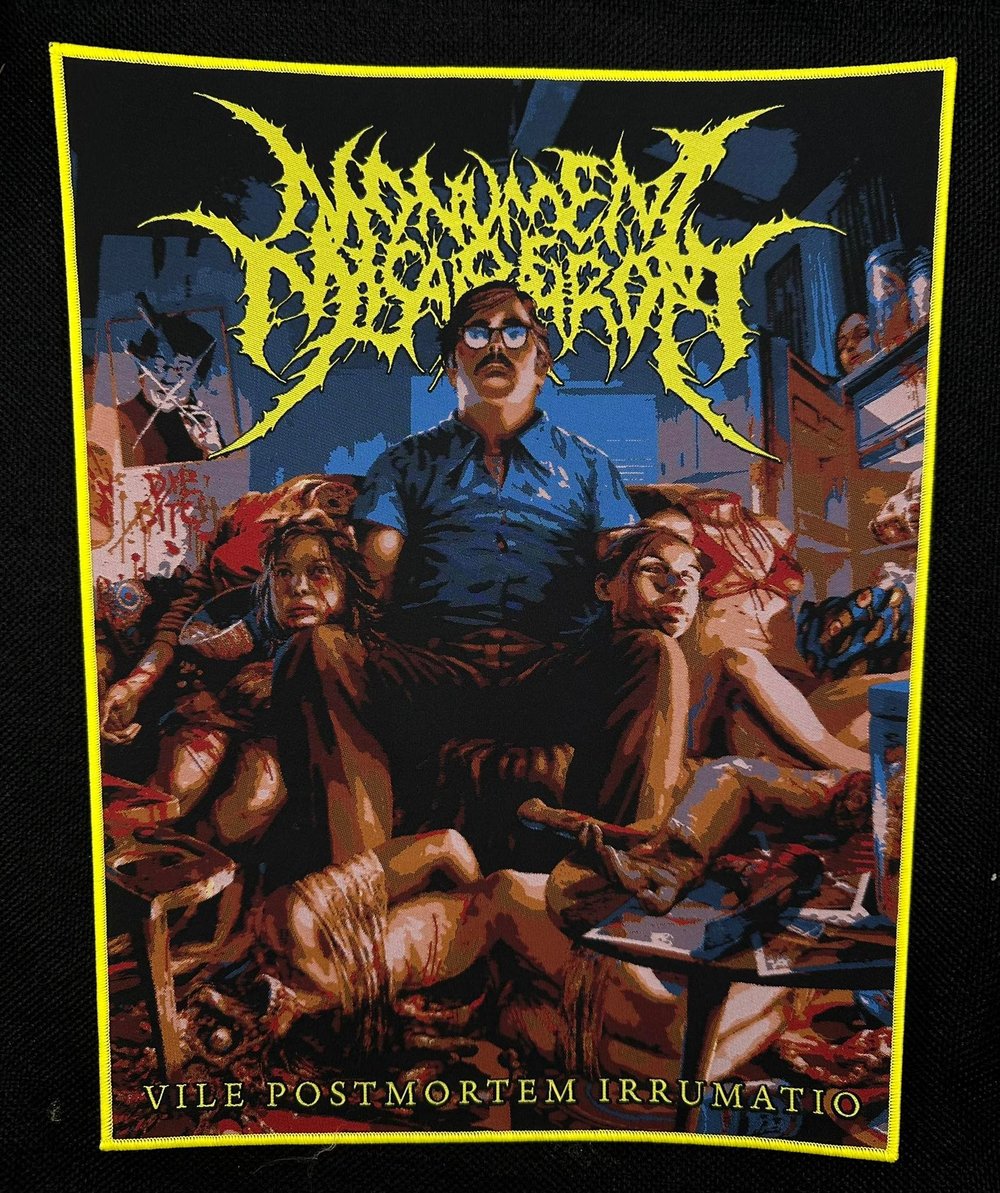  Monument of Misanthropy "V.P.I." Official Woven Backpatch