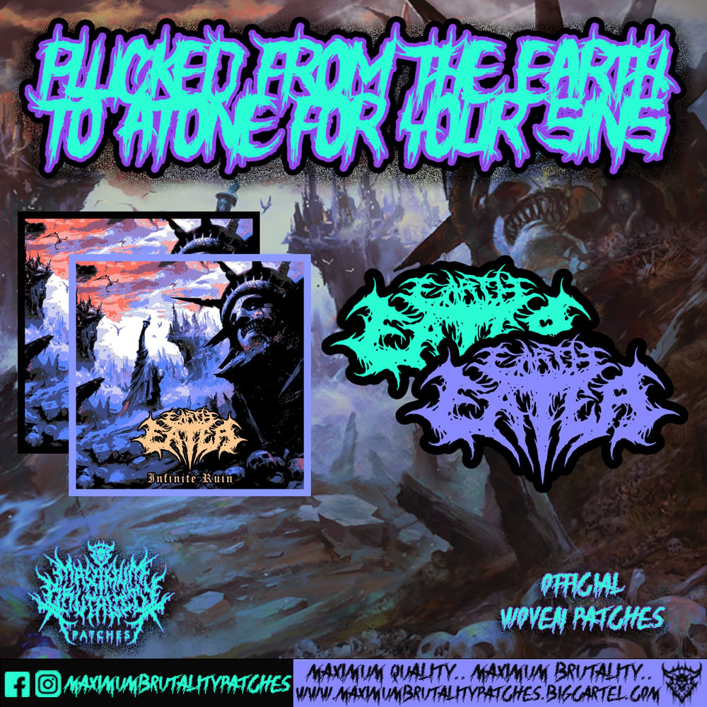 Earth Eater "Infinite Ruin" Official Woven Patch