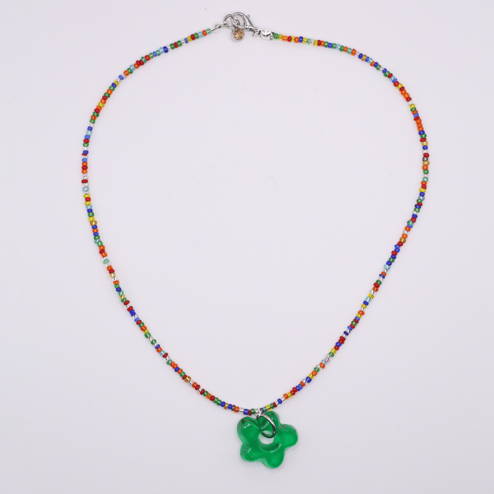 Image of Sprinkle Flower Necklace