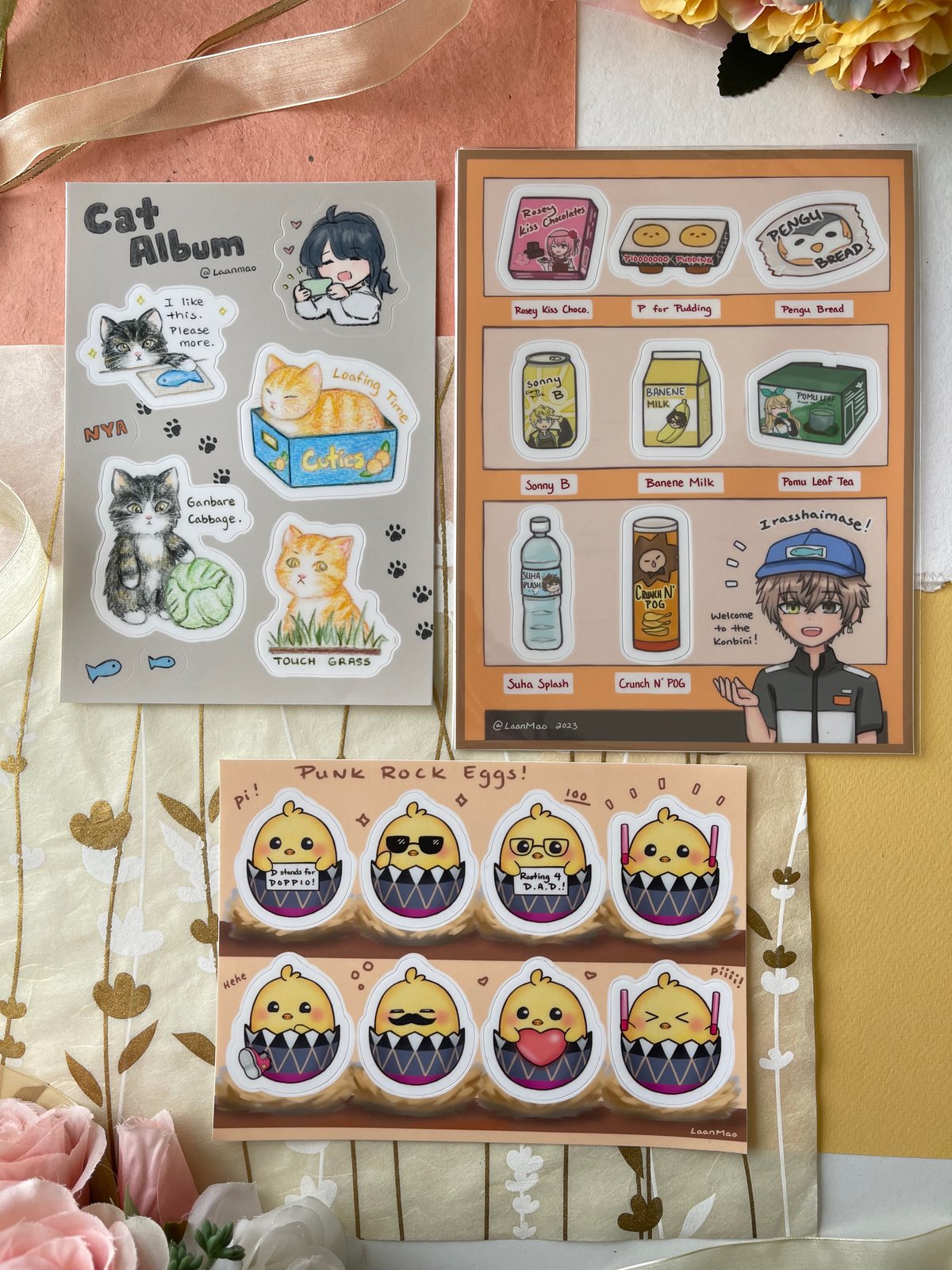 Image of Sticker Sheets!