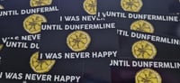 Image 2 of Pack of 25 10x5cm Until Dunfermline Football/Ultras Stickers.