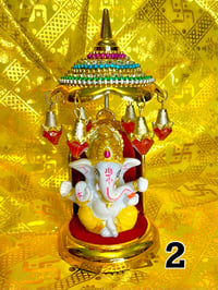 Image 3 of Ganesh con sombrilla 15cm y 18cm