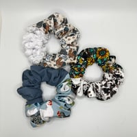 Image 2 of Farm Scrunchie 3-pack