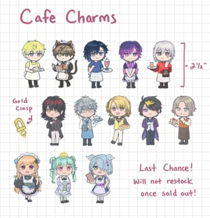 Image of *Last Batch* Niji Cafe Charms