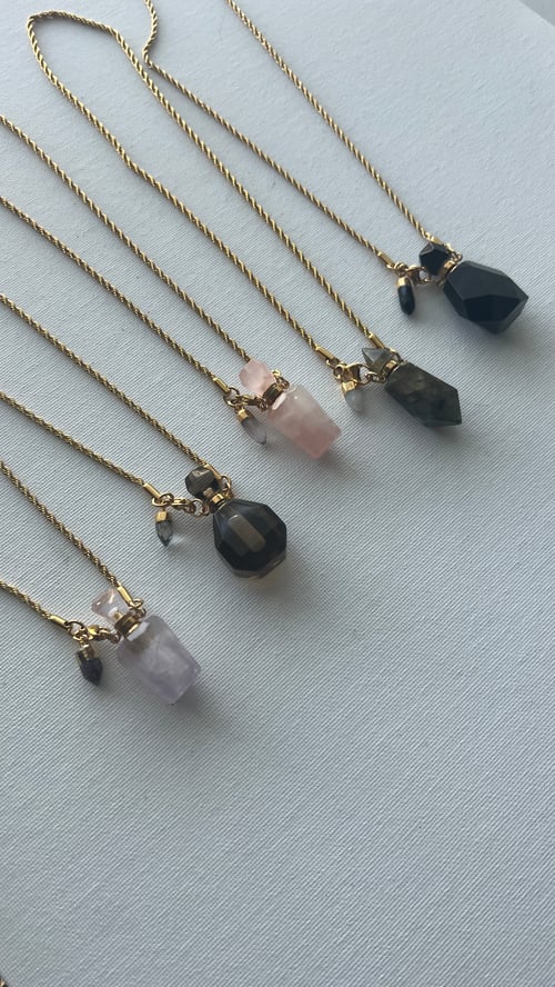 Image of ANGELY • Potion Bottle Necklaces | Labradorite