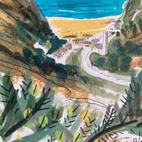 Image 4 of Porthtowan A3 Painting 1