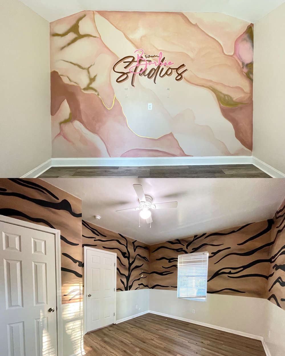 Image of Custom Airbnb & Salon Murals by Bobby