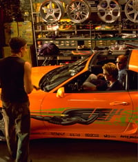 "Fast and Furious" Jesse Supra Photo -- AUTOGRAPHED 