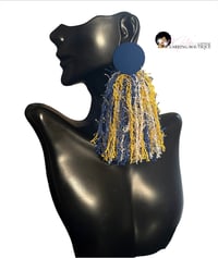 Image of School Spirit Tassels (Blue/Gold Options)