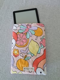 Image 1 of Padded Kindle/Screen/Book Sleeve - Peachy