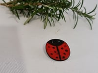 Image 1 of Enamel Brooch - LadyBird (EJ009)