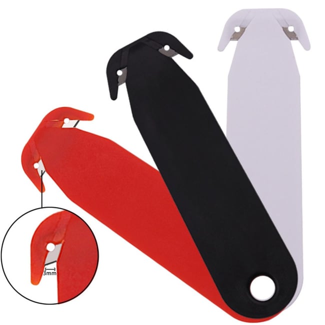 Box Tape Cutter Concealed Blade Klever Knife Multicolour Package Opener
