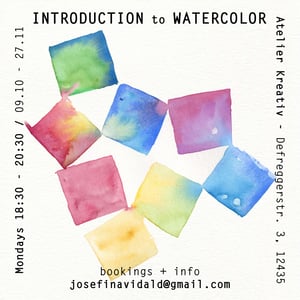 Introduction to Watercolor 09.10.23
