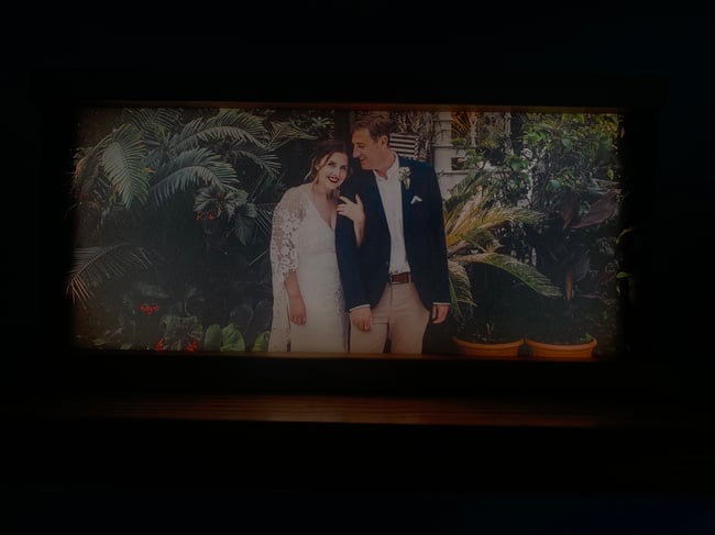 Personalised photographic light box