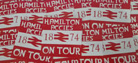 Image 2 of Pack of 25 7x7cm Hamilton Accies On Tour Football/Ultras Stickers.