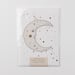 Image of Moonface Papercut Decoration with Postcard and Envelope