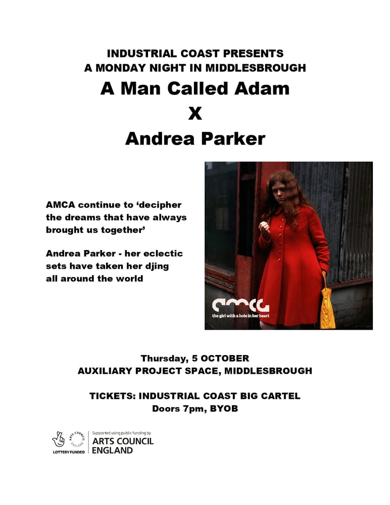 Image of A Man Called Adam//Andrea Parker - Live