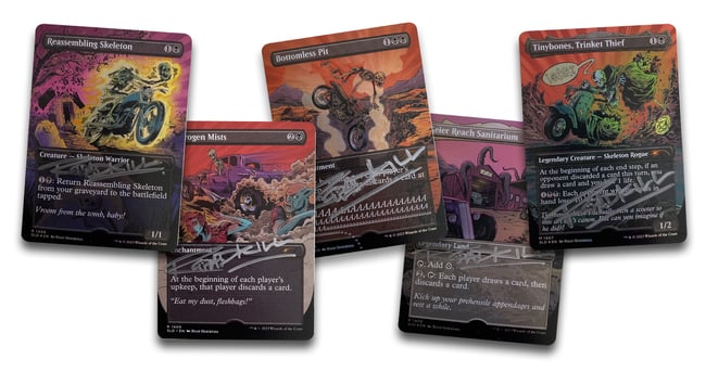 Full set of 5 ARTIST PROOF cards | RYANROADKILL