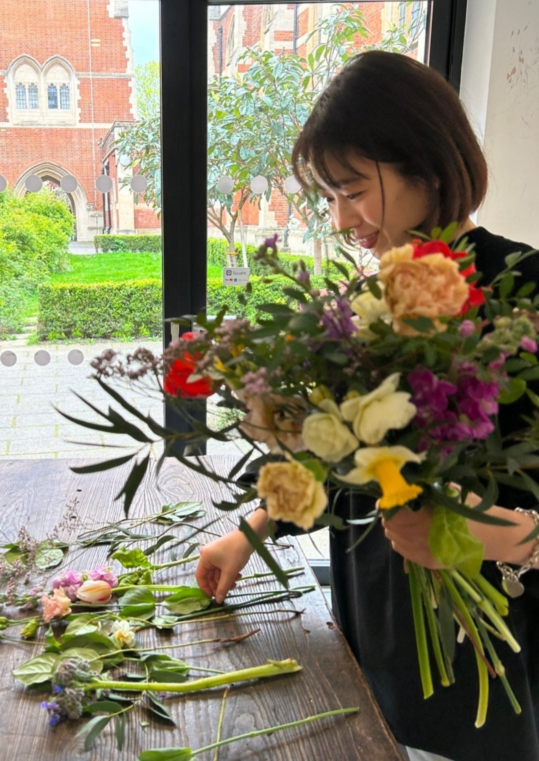 Image of 🌸Farm to table bouquet making workshop