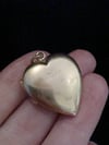 EDWARDIAN 18CT HIGH CARAT OLD CUT DIAMOND STAR CRESCENT HEART LOCKET 6.6g