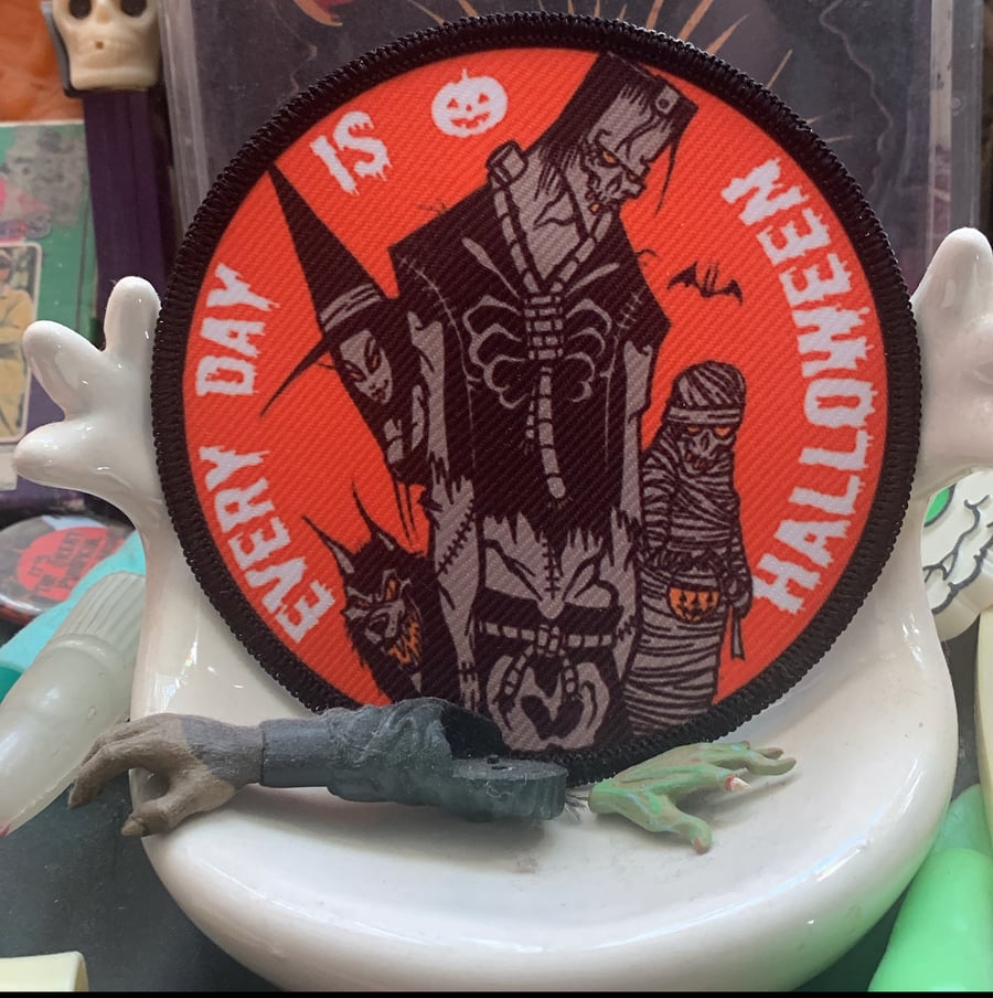 Image of Everyday is Halloween 2023 patch - FEW LEFT!