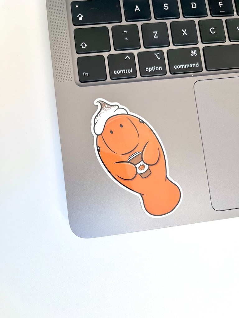 Pumpkin Spice Latte Sticker Image 3
