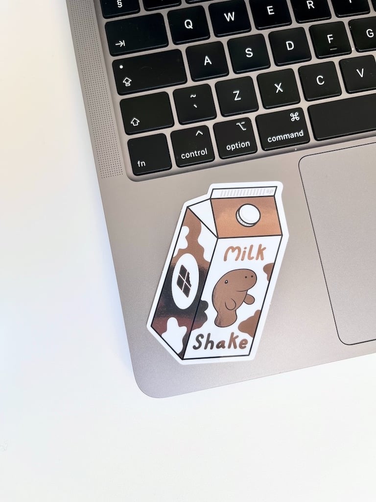 Mirror Chocolate Milk Sticker Image 3
