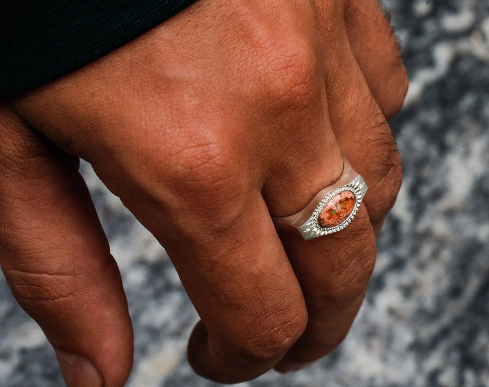 Image of Fire Opal Ring 