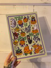 Image 2 of A4 Halloweeny Print