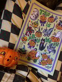 Image 3 of A4 Halloweeny Print