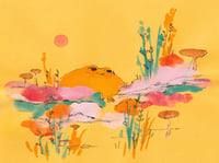 Yellow Toad - Print