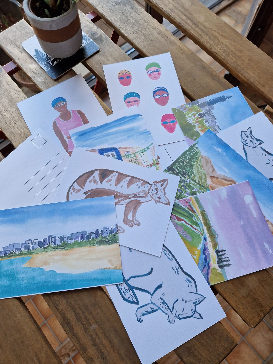 Image of Travel Postcards 