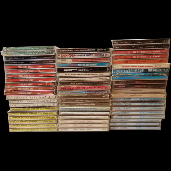 Image of New Old Stock / Sealed Lookout Records CDs