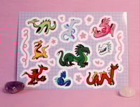 Image 2 of Dragons Sticker Sheet