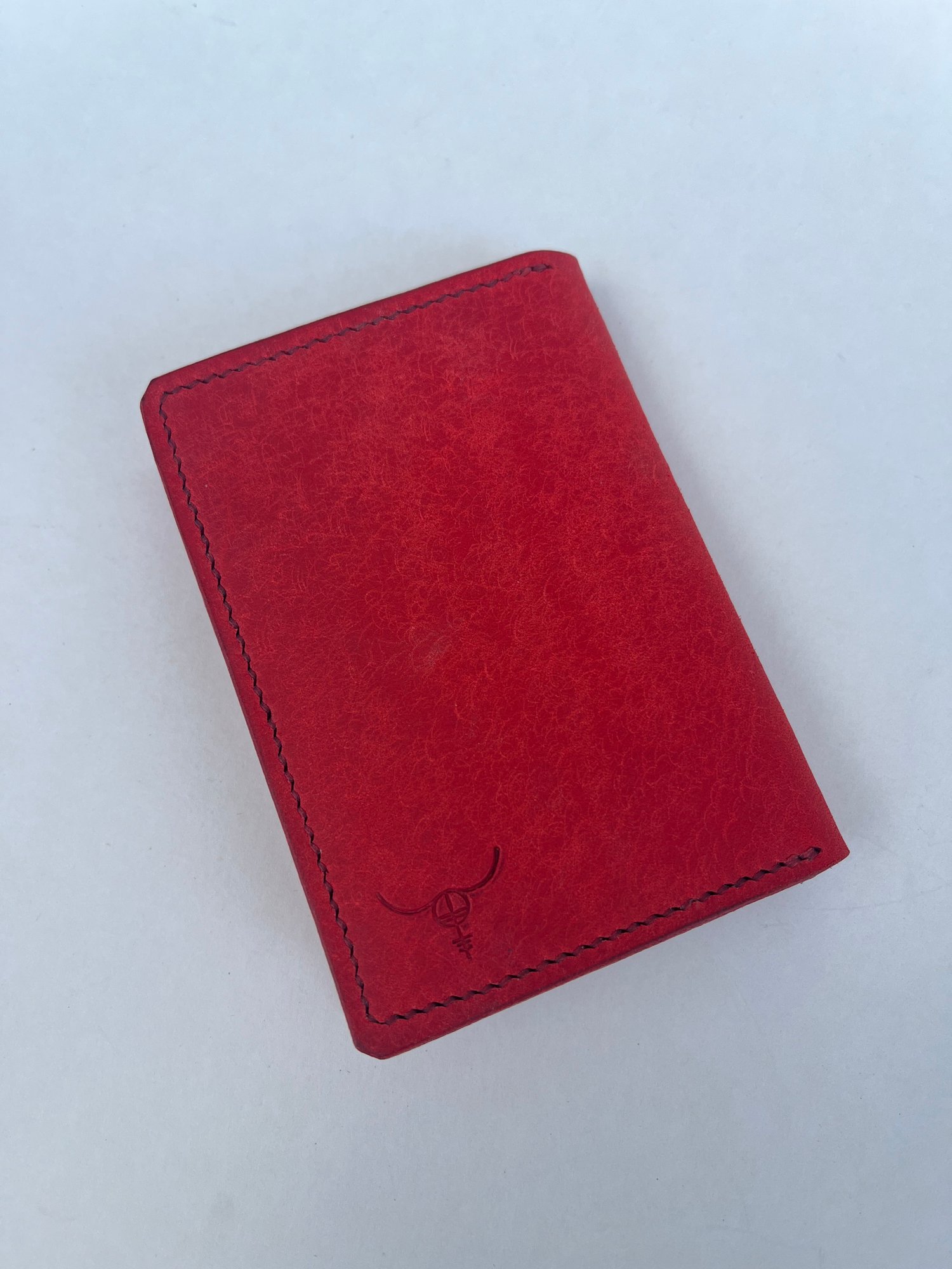 Image of Red Pueblo Vertical Cardholder 
