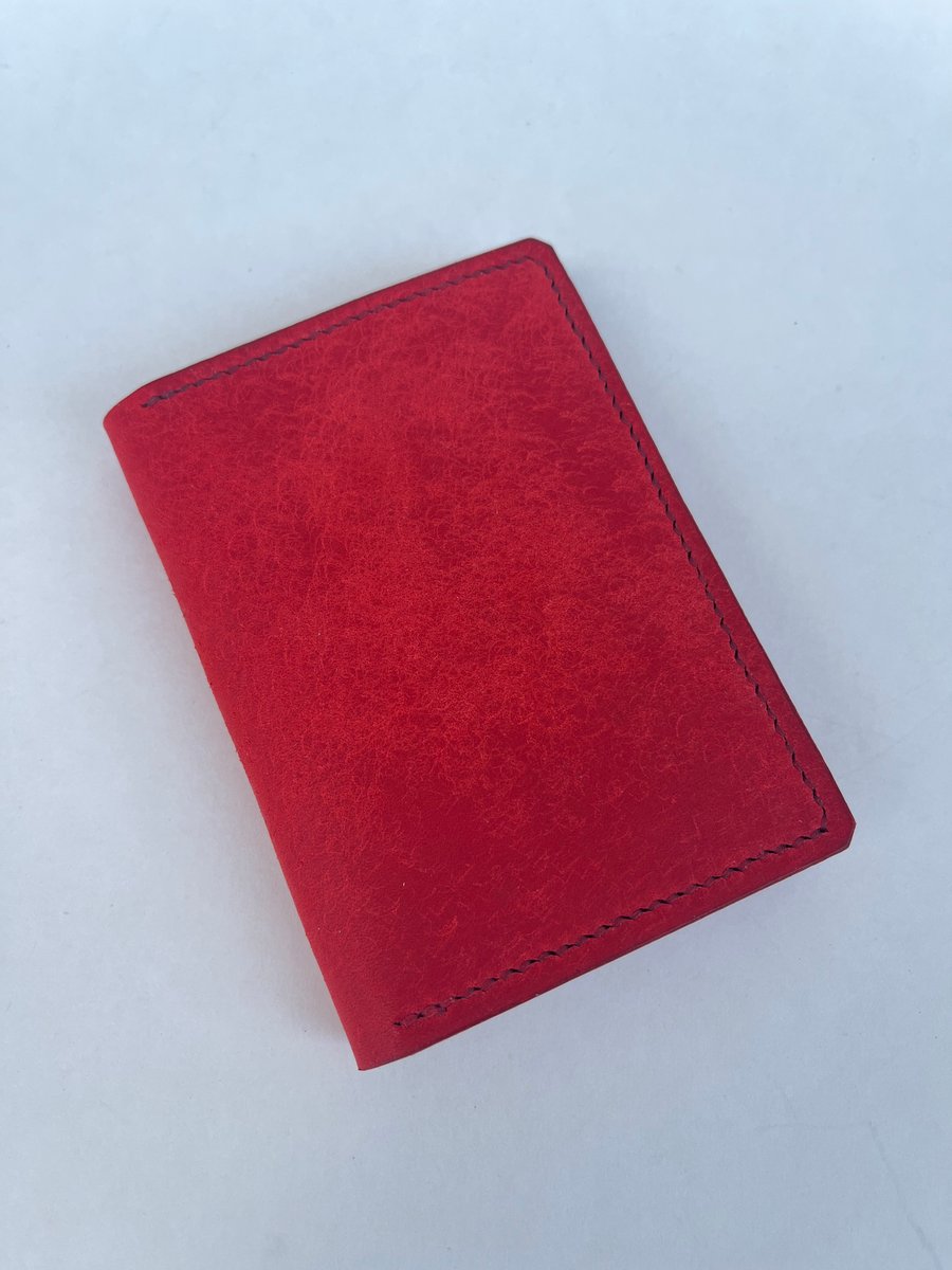 Image of Red Pueblo Vertical Cardholder 